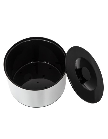 Seau à glace isotherme Beaumont 10L - aluminium brossé