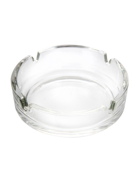 Petit cendrier empilable en verre Olympia - lot de 24