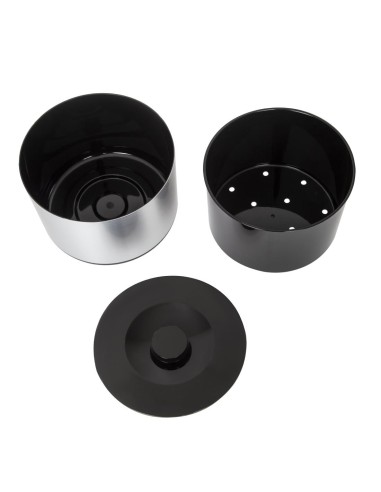 Seau à glace isotherme Beaumont 10L - aluminium brossé