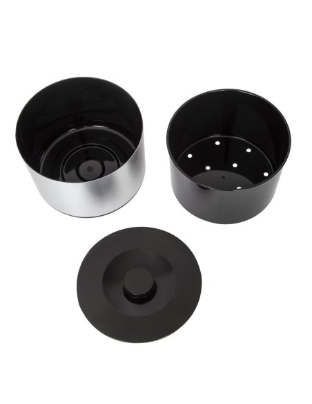 Seau à glace isotherme Beaumont 10L - aluminium brossé