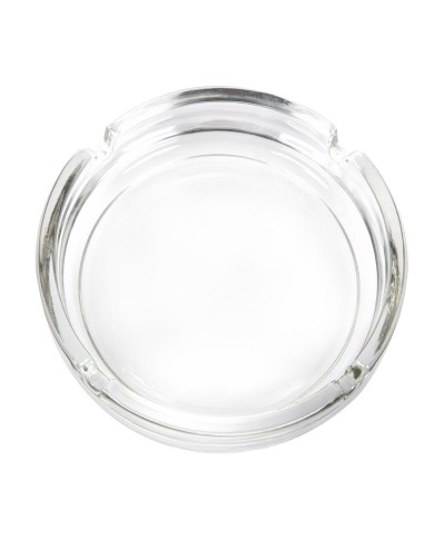 Petit cendrier empilable en verre Olympia - lot de 24