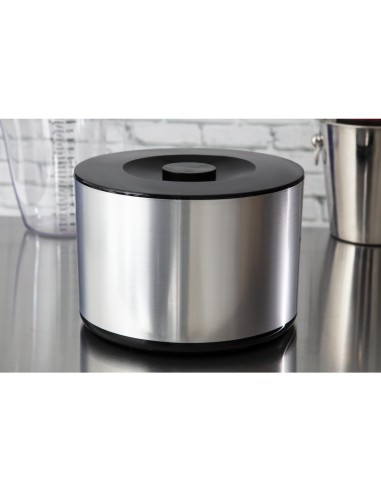 Seau à glace isotherme Beaumont 10L - aluminium brossé