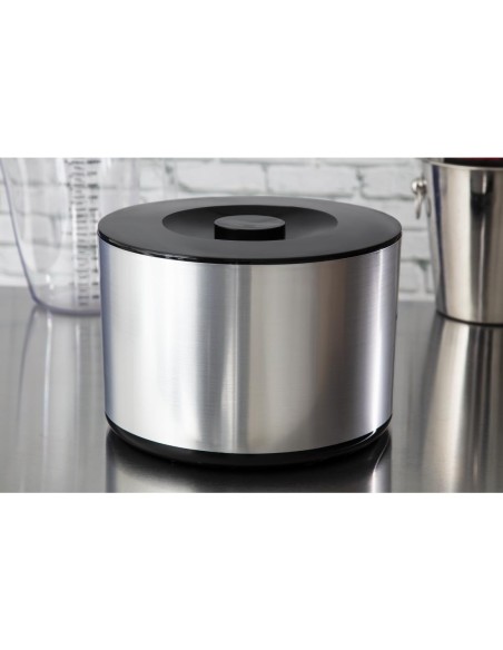 Seau à glace isotherme Beaumont 10L - aluminium brossé
