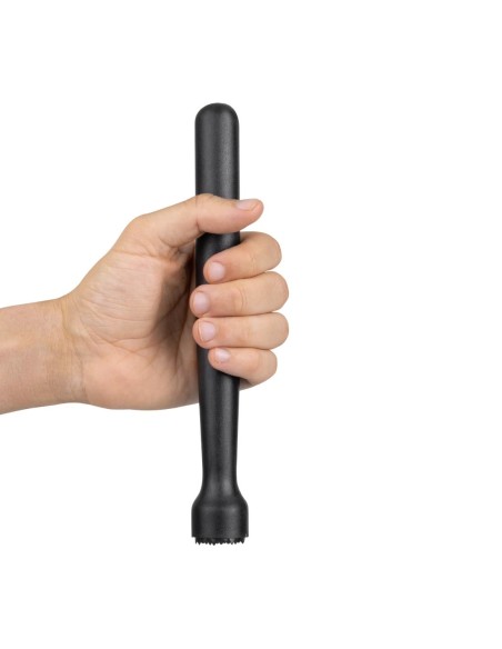 Pilon à cocktail en plastique noir Olympia - 210 mm