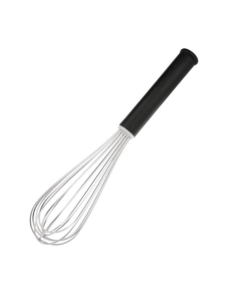 Fouet professionnel Vogue 30 cm - inox noir