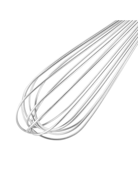Fouet professionnel Vogue 30 cm - inox noir