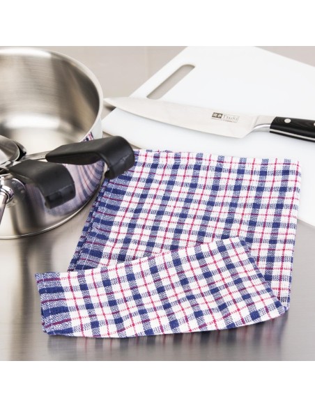 Lot de 5 torchons Nisbets Essentials - 670x430 mm