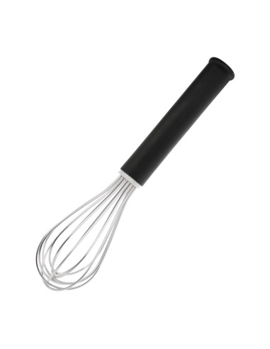 Fouet professionnel Vogue 25 cm - inox noir