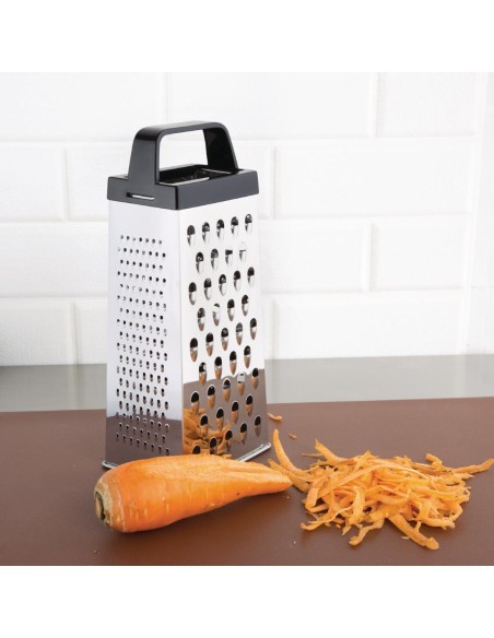Râpe 4 faces Nisbets Essentials 23cm - inox solide