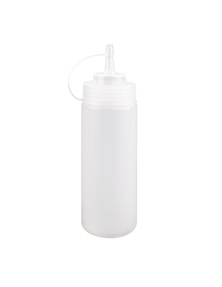 Distributeurs de sauce transparents Nisbets Essentials 340ml - lot de 6