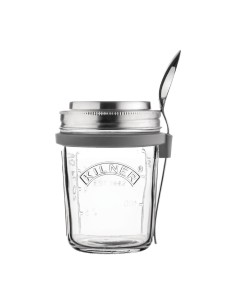 Ensemble petit déjeuner Kilner - Lot de 6 bocaux