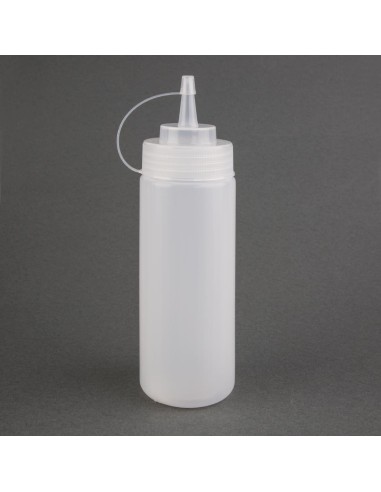 Distributeurs de sauce transparents Nisbets Essentials 340ml - lot de 6