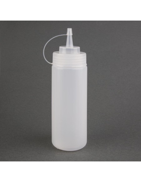 Distributeurs de sauce transparents Nisbets Essentials 340ml - lot de 6