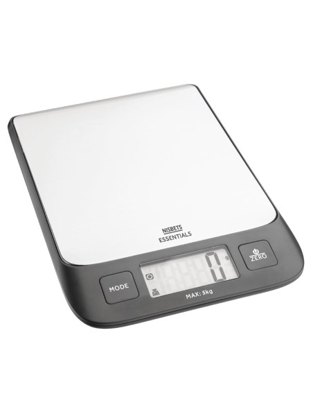 Balance électronique Nisbets Essentials 5kg - Tablette inox