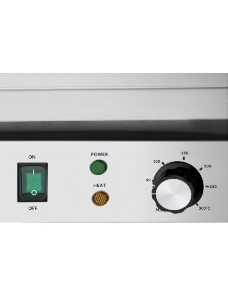 Plaque de cuisson électrique Nisbets Essentials 3kW inox