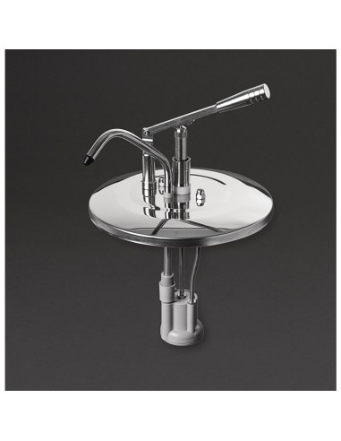 Distributeur de sauce à levier Schneider 10L - blanc