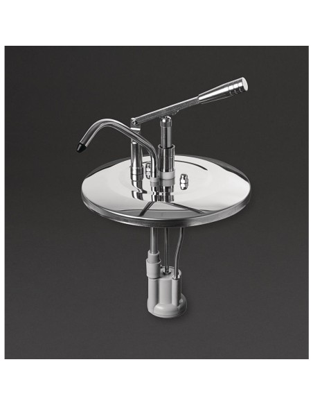 Distributeur de sauce à levier Schneider 10L - blanc