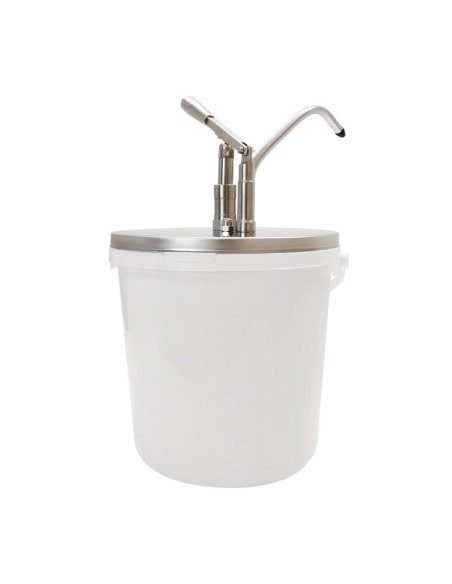 Distributeur de sauce à levier Schneider 10L - blanc