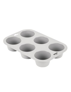 Plaque flexible silicone 6 muffins Vogue