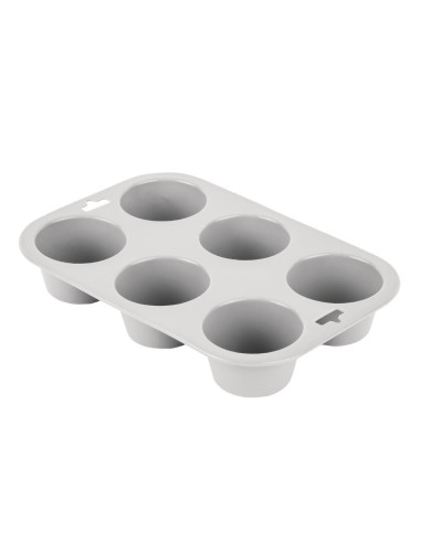 Plaque flexible silicone 6 muffins Vogue