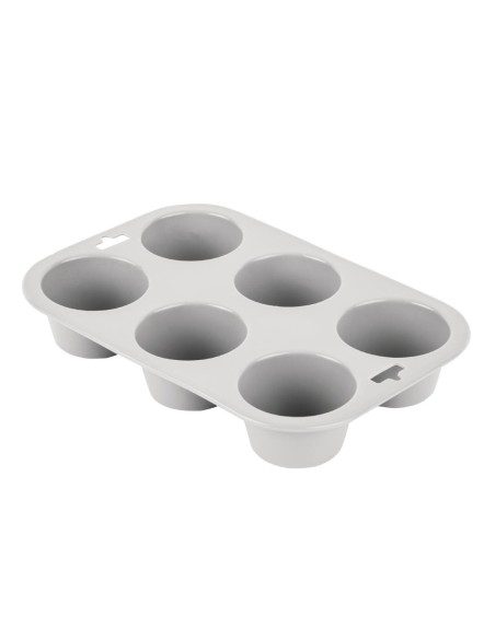 Plaque flexible silicone 6 muffins Vogue