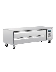 Soubassement réfrigéré GN 1/1 Polar 6 tiroirs - 317 L