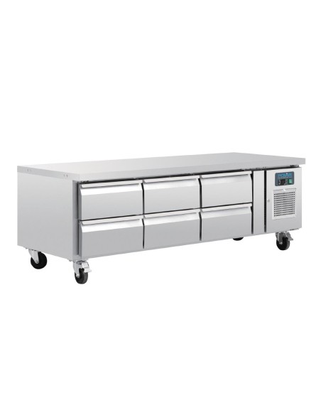 Soubassement réfrigéré GN 1/1 Polar 6 tiroirs - 317 L