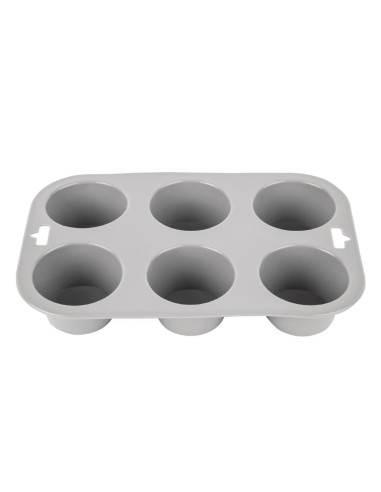 Plaque flexible silicone 6 muffins Vogue