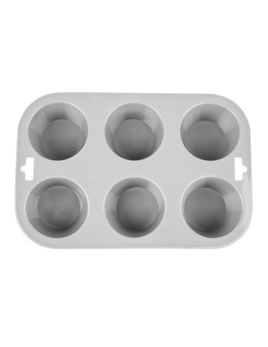 Plaque flexible silicone 6 muffins Vogue