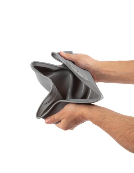 Moule carré flexible en silicone Vogue 245 mm - Gris