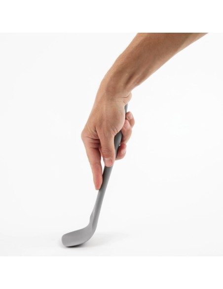 Spatule cuillère gris en silicone Vogue - Haute résistance chaleur