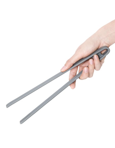 Pince en silicone gris Vogue - 290 mm, antiadhésive