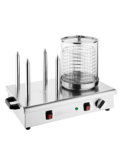 Chauffe-saucisses Buffalo 4 plots - 650W, inox