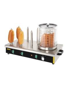 Chauffe-saucisses Buffalo 6 plots - 750W 2