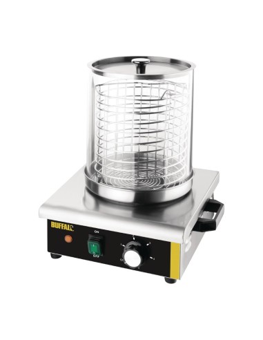 Chauffe-saucisses Buffalo 450W - inox, thermostat réglable