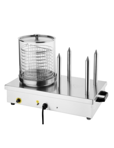 Chauffe-saucisses Buffalo 4 plots - 650W, inox