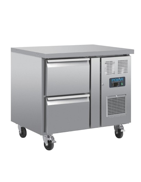 Table réfrigérée GN 1/1 Polar Série U - 124 L inox
