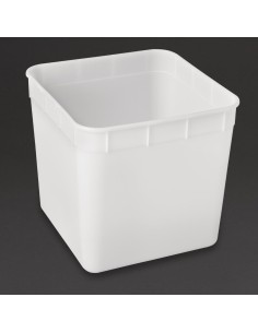 Bac à glace Vogue 10 L - lot de 10, plastique robuste