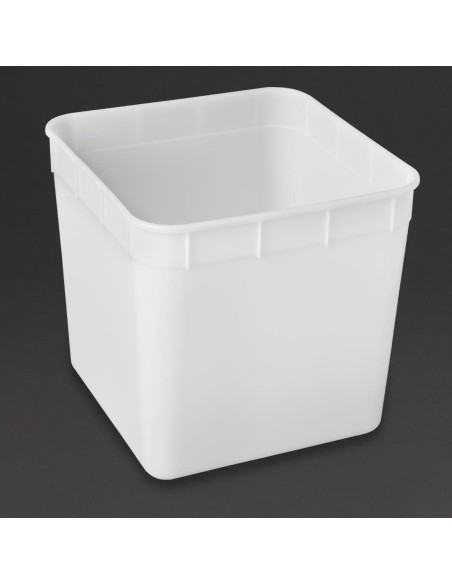 Bac à glace Vogue 10 L - lot de 10, plastique robuste