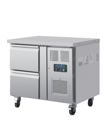 Table réfrigérée GN 1/1 Polar Série U - 124 L inox