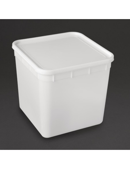 Bac à glace Vogue 10 L - lot de 10, plastique robuste
