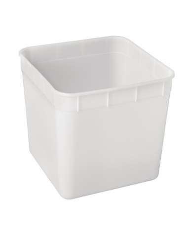 Bac à glace Vogue 10 L - lot de 10, plastique robuste
