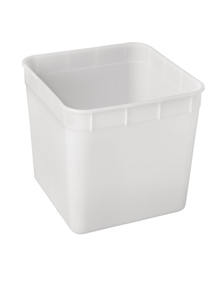 Bac à glace Vogue 10 L - lot de 10, plastique robuste