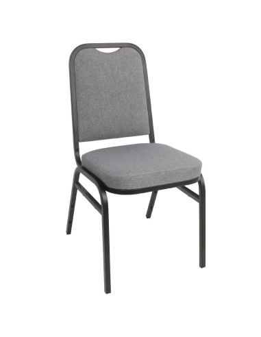 Chaise de banquet gris Bolero lot de 4 - intérieur