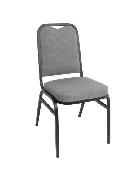 Chaise de banquet gris Bolero lot de 4 - intérieur