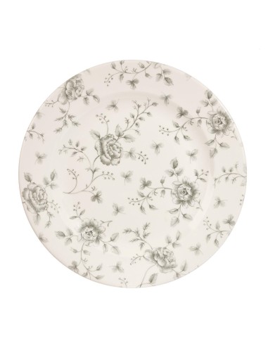 Assiettes Churchill Vintage Prints Rose 305mm - Lot de 6