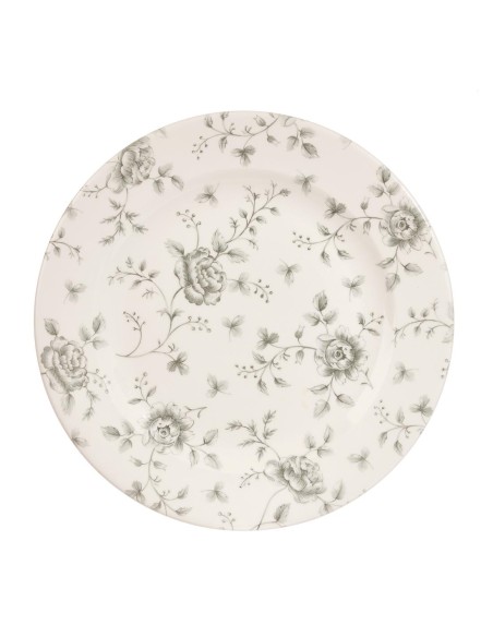 Assiettes Churchill Vintage Prints Rose 305mm - Lot de 6