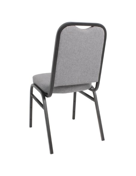 Chaise de banquet gris Bolero lot de 4 - intérieur