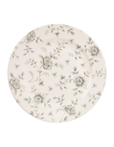 Assiettes Churchill Vintage Prints Rose 276mm - Lot de 6