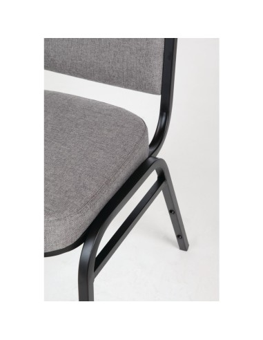 Chaise de banquet gris Bolero lot de 4 - intérieur
